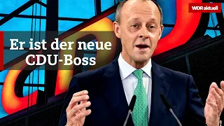Friedrich Merz ist der neue CDU-Chef | WDR Aktuelle Stunde