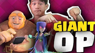 The BEST Giant Deck in Clash Royale! || Giant Graveyard Deck!