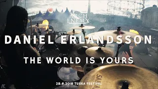 Arch Enemy Daniel Erlandsson Drumcam 'The World Is Yours' / Tuska Festival 2018