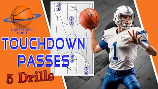 Airborne Assists: Mastering the Art of Touchdown Passes with These 5 Basketball Drills!