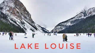 Ice Skating at Lake Louise, Banff I Canada 2021