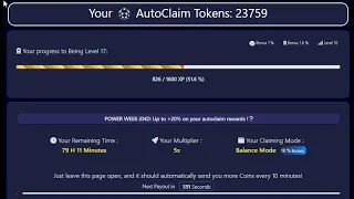 Final Autoclaim 74 криптовалюты без вложений! Зарабатываем и  накапливаем крипту  Обзор✅