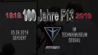 100 Jahre Junkers F13