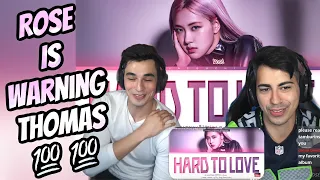 BLACKPINK Rosé Hard to Love Lyrics (블랙핑크 Hard to Love 가사) (Color Coded Lyrics) (Reaction)