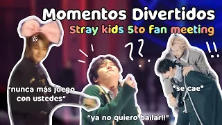 FUNNY MOMENTS on stray kids FANMEETING 2024 "Magic school"