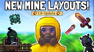 The New Mine Layout Variants in Stardew Valley 1.6!