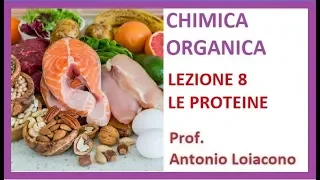 CHIMICA ORGANICA - Lezione 8 - Le Proteine