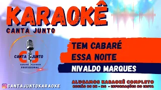 Tem cabare essa noite Karaoke Nivaldo Marques