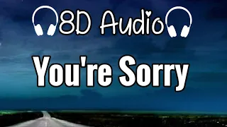 You're Sorry - Victor Lundberg (ft. Astyn Turr) 8D Audio