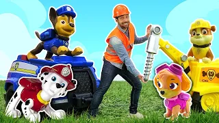 Vidéos en français pour enfants. Compilation des shows avec Romain et la Pat Patrouille