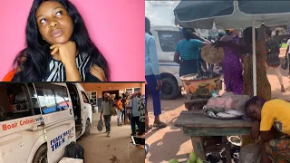 INSECURITY IN NIGERIA😢 | MY ROAD JOURNEY EXPERIENCE  + BAD ROAD | SOLDIERS FORCED US TO TREK😩