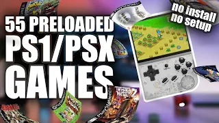 We Tested all 55+ PRELOADED PS1/PSX Games on the Anbernic RG35xx