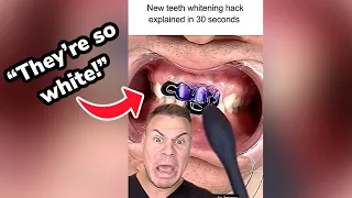 Magic Purple Whitening Toothpaste?! Orthodontist Reacts!