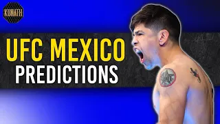 UFC MEXICO PREDICTIONS | FULL CARD BREAKDOWN