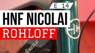 Luxus : HNF Nicolai XD4 E-Bike mit Rohloff E14 und Gates-Riemen | Ohne SMART-System, aber oho !