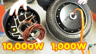 From Mild to Wild: 10,000w Sotion Motor in the EGO Power Mini Bike!