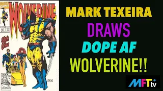 WOLVERINE 65- Guest-Starring The X-MEN! By Larry Hama & Mark Texeira