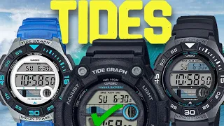 Set Tide Graph and Moon Phase on Casio Watches Easily