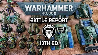 Hellhounds! Astra Militarum Vs Death Guard | 10th Edition Battle Report | Warhammer 40.000