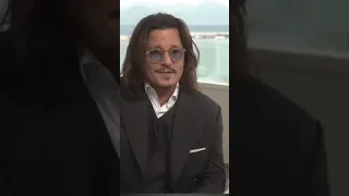 Johnny Depp interview Cannes Film Festival great Marlon Brando impersonation #teamjohnnydepp