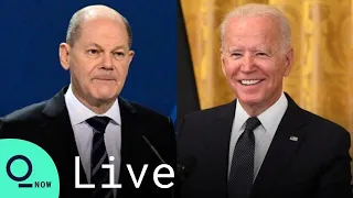 LIVE: Biden and German Chancellor Olaf Scholz Hold Joint Press Conference