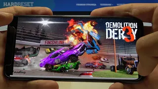 Геймплей Demolition Derby 3 на Xiaomi Mi 9 SE. Потянет ли Xiaomi Mi 9 SE игру Demolition Derby 3?