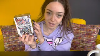 ASMR Clueless Girl Opens a 2021 NFL Panini Rookies & Stars Blaster Box W/ Whispering & Tapping
