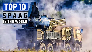 Top 10 Self Propelled Anti Aircraft Guns In The World | Best SPAAG In The World