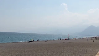 Antalya Konyaaltı Sahili ve Plajı Gezisi