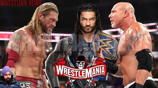 Roman Reigns vs Edge vs Goldberg WWE Universal Championship Match - Wrestling News