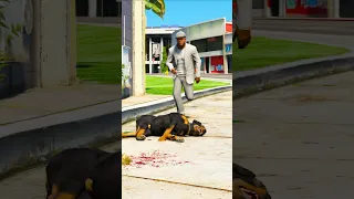 GTA V : Dogs teach us love in its purest form Part-18 🥺| #shorts