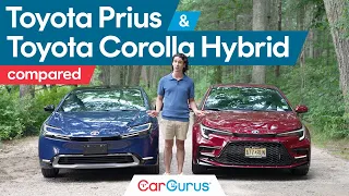 Toyota Corolla Hybrid vs Toyota Prius