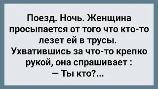 Ночью в Поезде Женщине Залезли в Трусы! Сборник Свежих Анекдотов! Юмор!