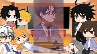 Haikyuu  react to Kageyama’s past as Kousei Arima/your lie in April