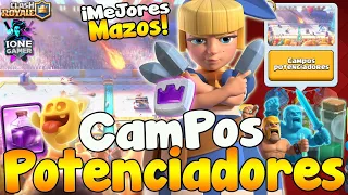 DESAFÍO CAMPOS POTENCIADORES SEASON 58 😍 LOS MEJORES MAZOS GANA FÁCIL 🔥 Ione Gamer - Clash Royale