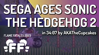SEGA AGES Sonic the Hedgehog 2 by AKATheCupcakes in 34:07 - Flame Fatales 2023