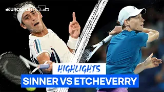 Sinner IMPRESSES in Straight Sets! | Australian Open Highlights | Eurosport Tennis