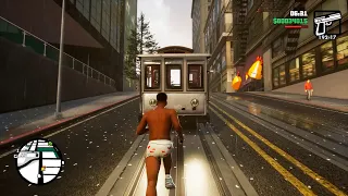 Now CJ can stop the tram