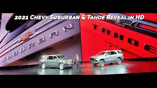 WOW! It's The 2021 Chevy Tahoe & Suburban Full Reveal In HD!