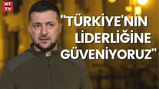 Ukrayna Devlet Başkanı Zelenski: "Putin ile görüşmemiz İstanbul'da da başka yerde de olabilir"