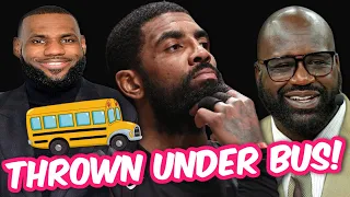 BM THROW KYRIE IRVING UNDER THE BUS! WE ARE WITNESSING MODERN DAY "BUCKING"! KNEEL, BOW, AND BEND!