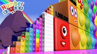 Looking for Numberblocks Puzzle Step Squad 1 to 13,000,000 MILLION to 13000,000,000 MILLION BIGGEST!