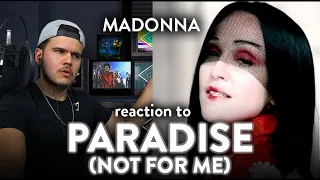 Madonna Reaction Paradise (Not For Me) Drowned World Tour | Dereck Reacts