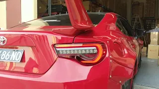 OEM Style 3D Light Bar Dynamic Blinker Taillight for TOYOTA 86 SUBARU BRZ CT AUTOPARTS