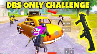 🇮🇳 only *DBS SHOTGUN* challenge ft. Mini 14 in PUBG Mobile ERANGEL 2.0 - MRX