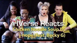 rIVerse Reacts: Chicken Noodle Soup by j-hope (feat. Becky G) - M/V Reaction