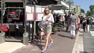 EXCLUSIVE - Beautiful Toni Garrn on the Croisette in Cannes