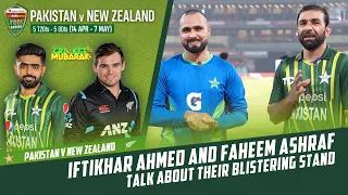Iftikhar Ahmed and Faheem Ashraf Talk About Their Blistering Stand | PCB | M2B2T