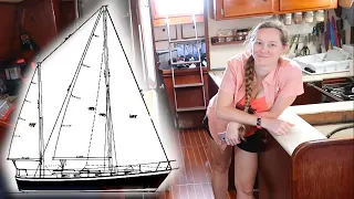 Pearson 424 Ketch Walkthrough | Too Big OR Just Right? | Sailboat Story 148