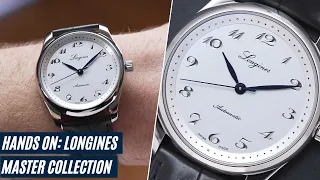 The Longines Master Collection 190th Anniversary is a classically handsome dress watch